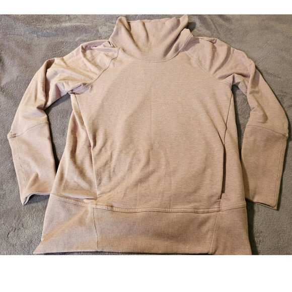 Lululemon High Lines Pullover Heathered Vintage Mauve Women's Size 8 Athleisure - Picture 2 of 8